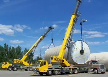 Fabricação de guindastes terá aumento de 6% até 2032