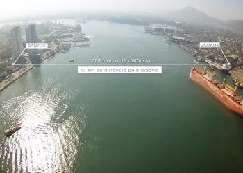 Leilão do edital do túnel Santos-Guarujá (SP) está previsto para 1º de agosto
