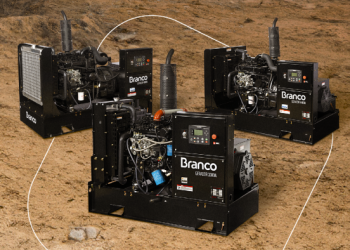 Branco apresenta geradores descabinados na ANALOC Rental Show