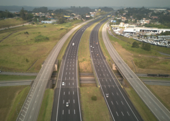 Nova tecnologia para recuperação de pavimento rígido, na Rodovia dos Imigrantes