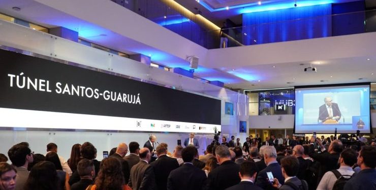 Grupo português Mota-Engil vence leilão para construir túnel imerso Santos-Guarujá